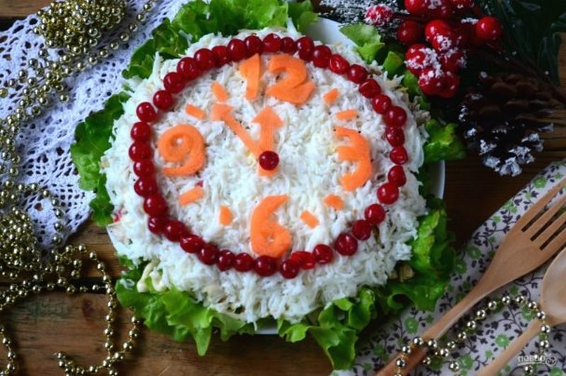 Рецепты самых вкусных салатов на Новый год 2018: как приготовить и фотографии 4