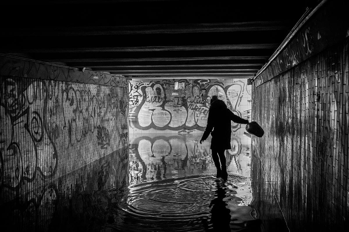 Подземный переход - атмосферное место 