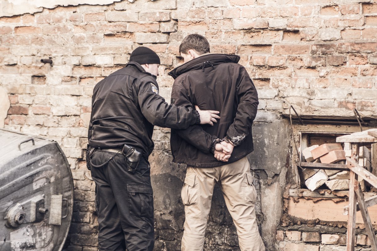 Задержанный буянил 