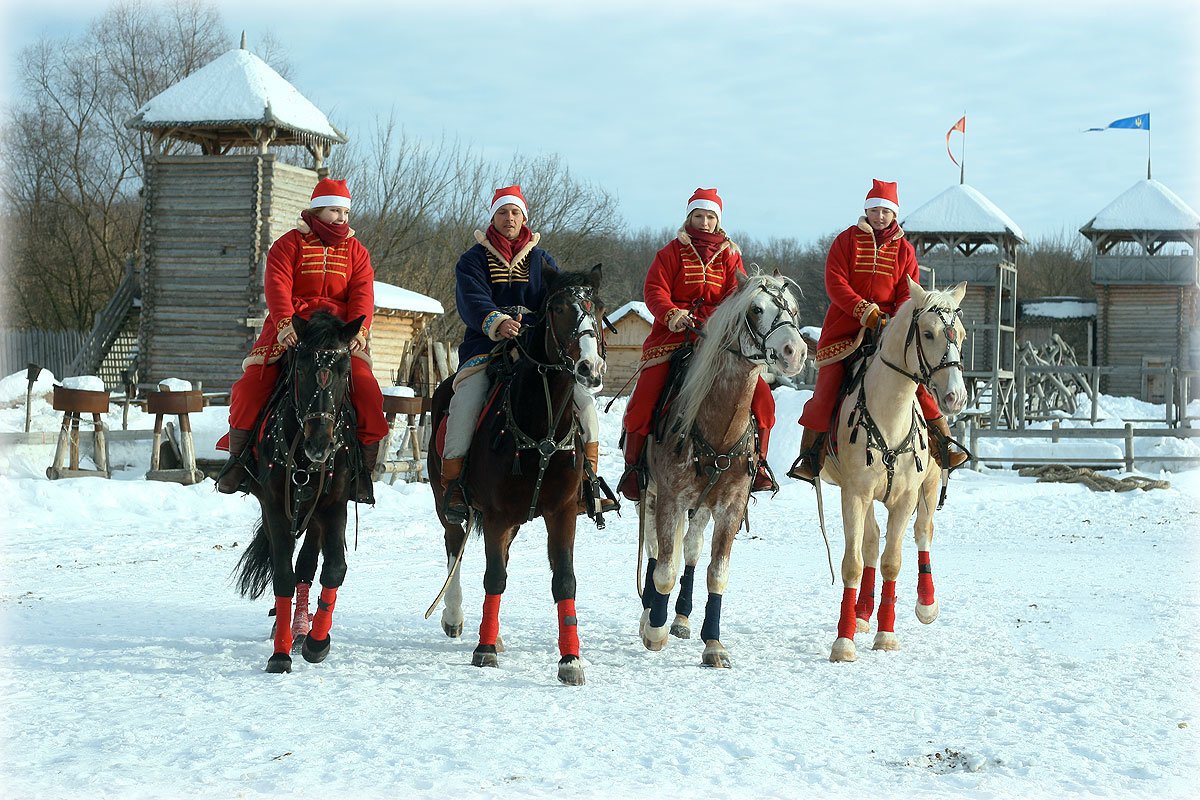 В парке "Киевская Русь" вас ожидают шоу двойников, костюмированная вечеринка и вкусное угощение