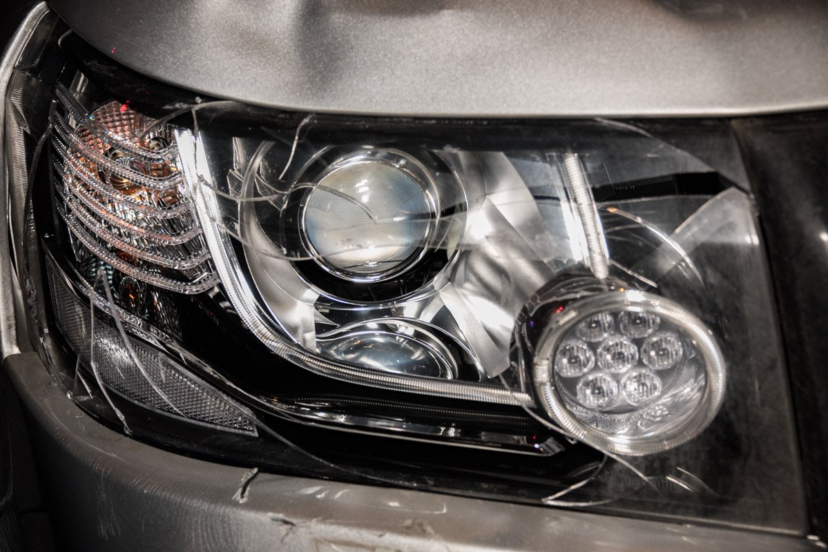 Водитель Land Cruiser не пострадал, а у его авто только незначительные повреждения