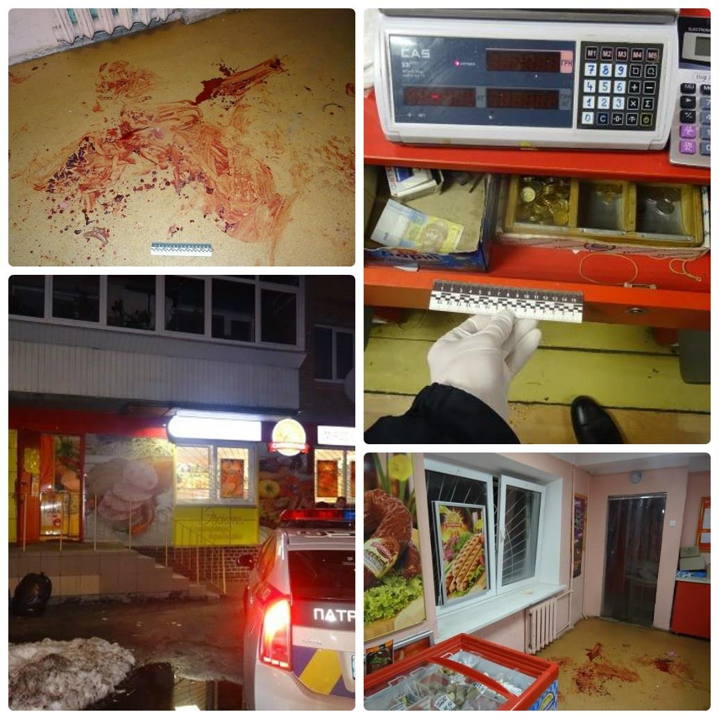 27 декабря грабитель напал на продавца магазина с ножом 