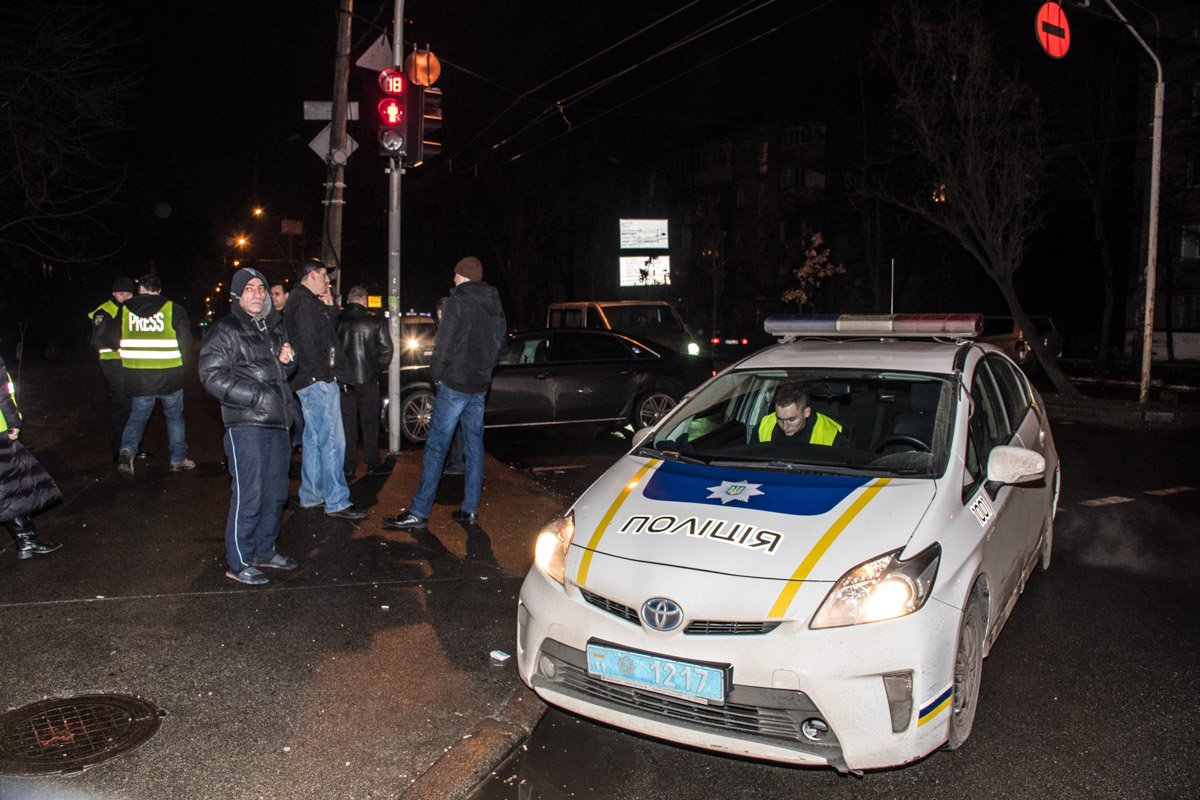 На месте работала патрульная полиция На месте работала патрульная полиция