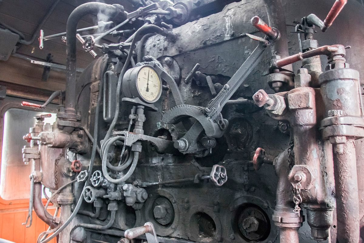 Так выглядит одна из кабин поезда изнутри