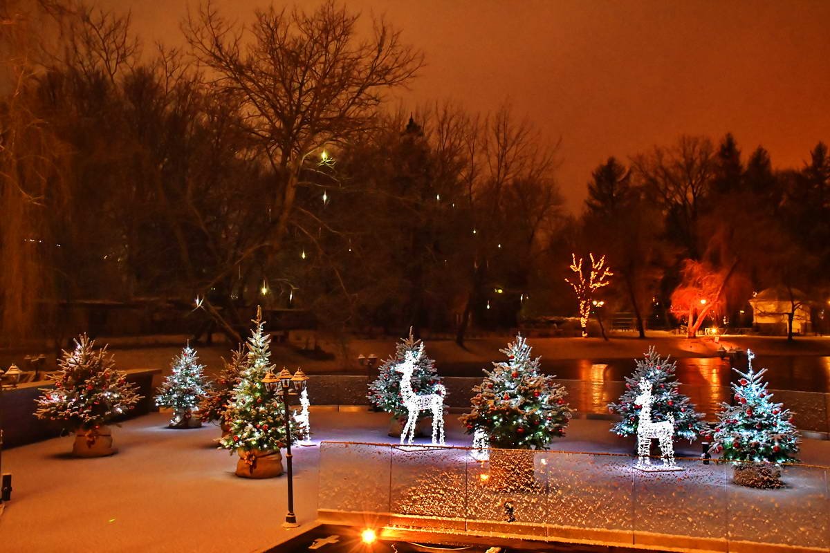 Как выглядит Киев за несколько часов до Нового года 5