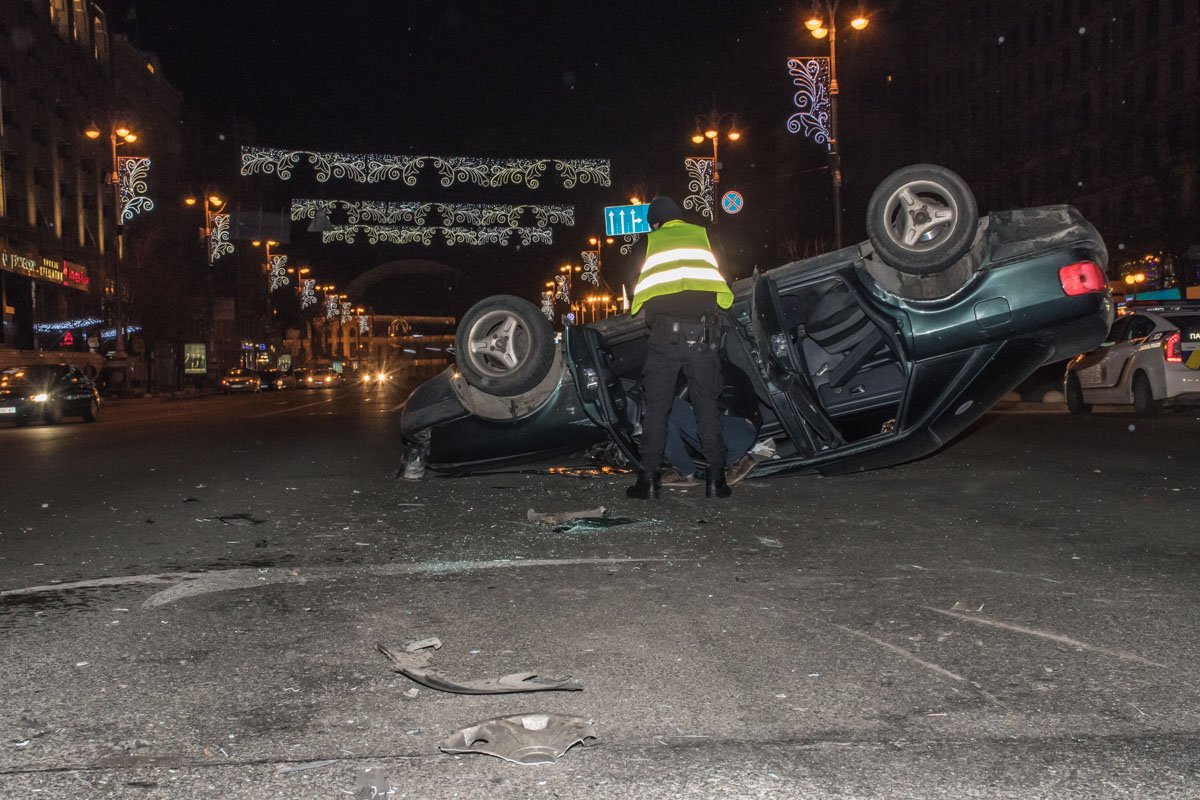 По словам полиции, ДТП было лобовое 