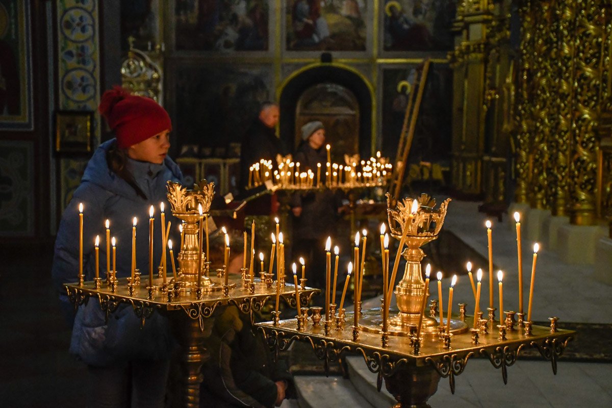 Прихожан присутствие правоохранителей не смутило