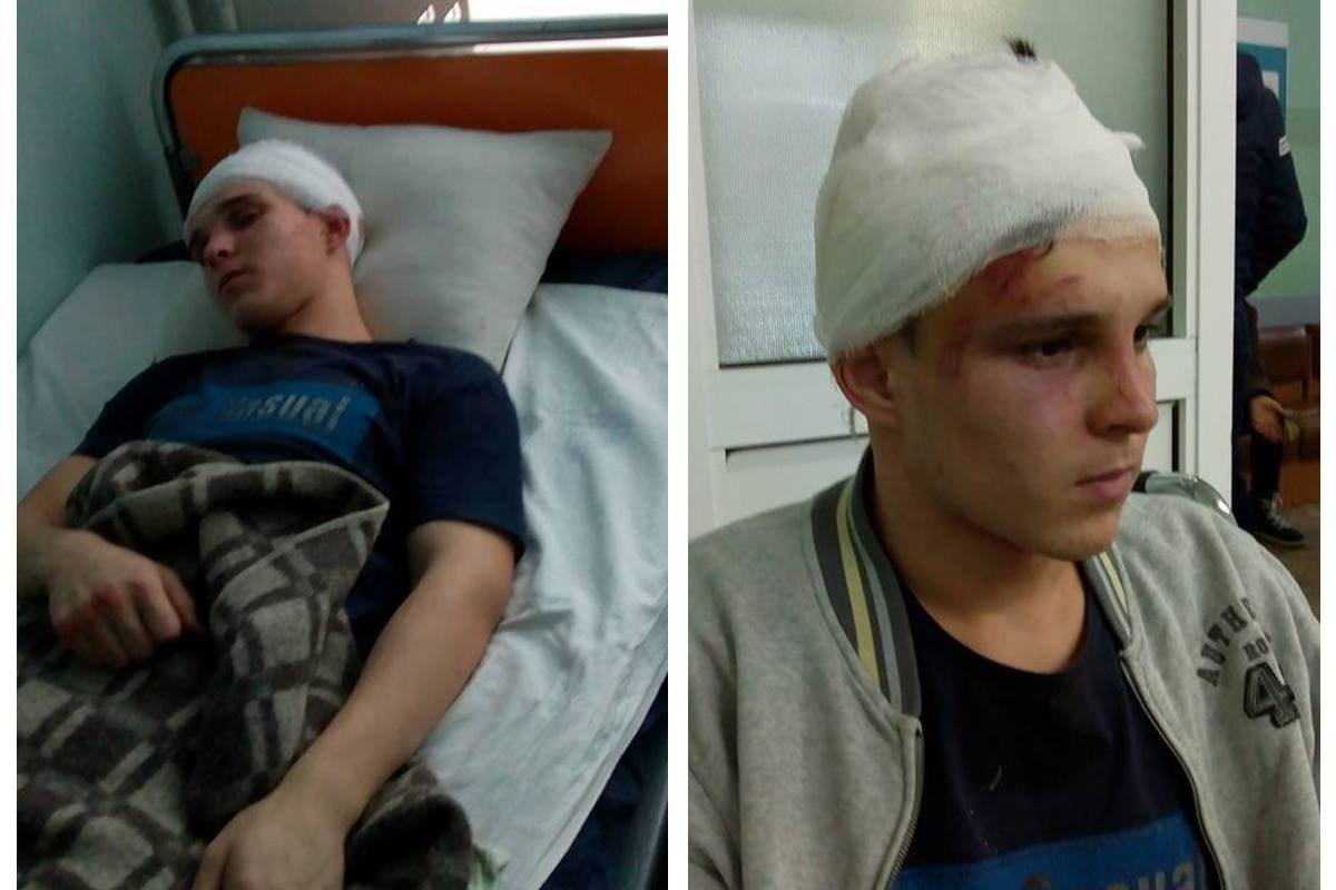 Руслана били ногами и битой по голове Руслана били ногами и битой по голове