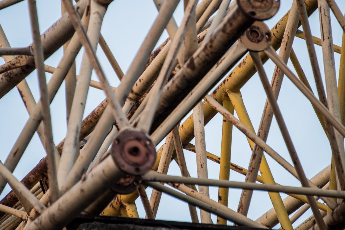 Скелеты молчаливо ждут своего финала Скелеты молчаливо ждут своего финала