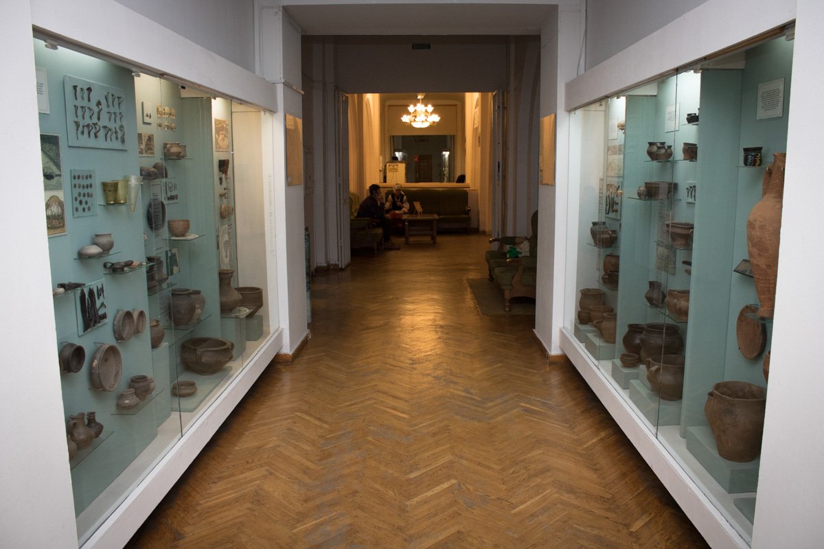 В Национальном музее истории Украины была своя атмосфера