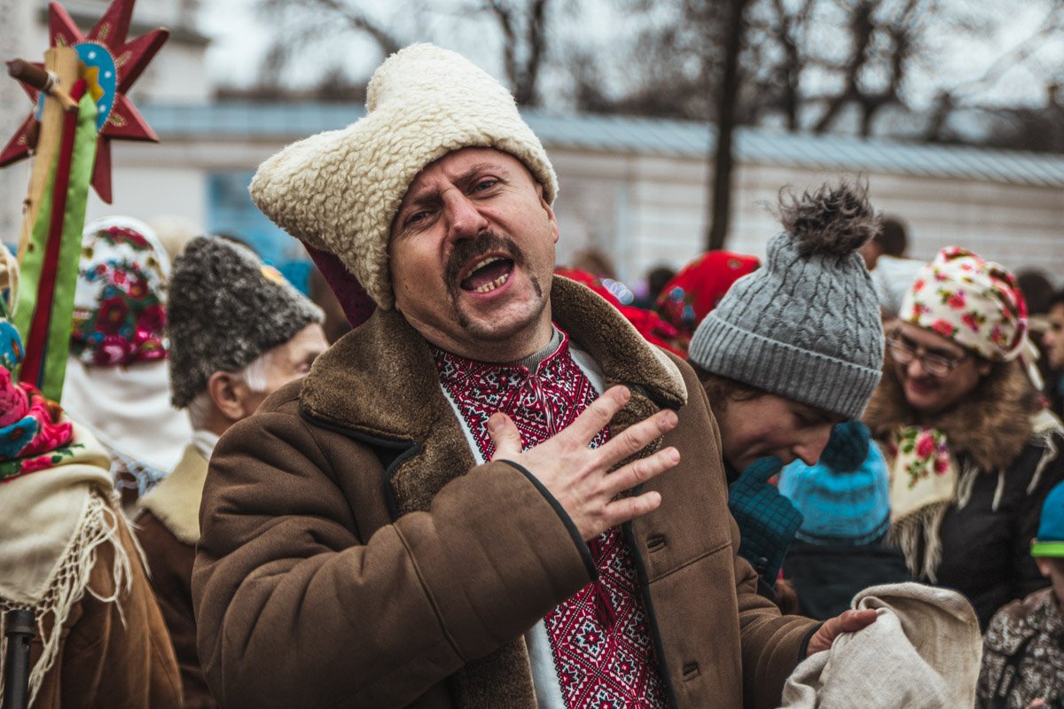 Колядки исполняли от всей души Колядки исполняли от всей души