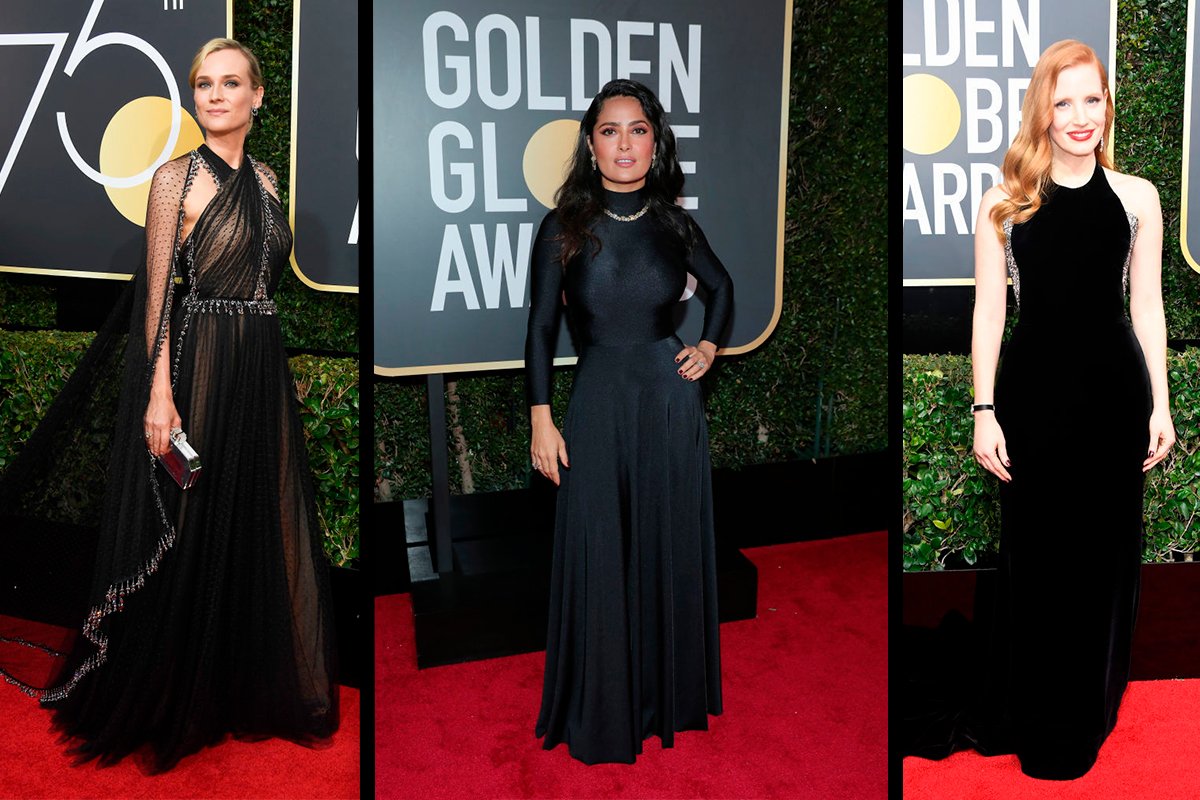 Диана Крюгер, Сальма Хайек и Джессика Честейн