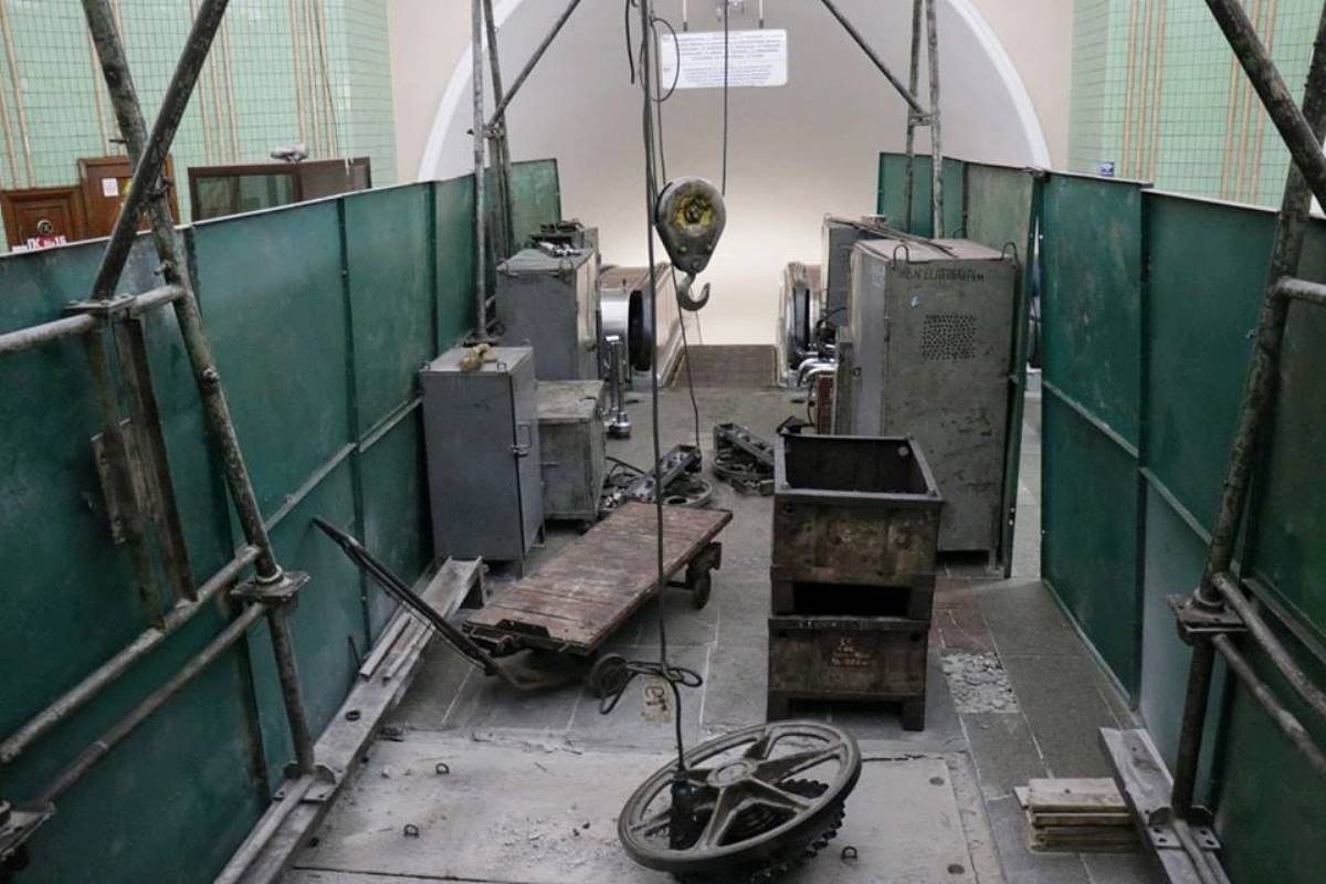 Ремонт эскалатора уже начался
