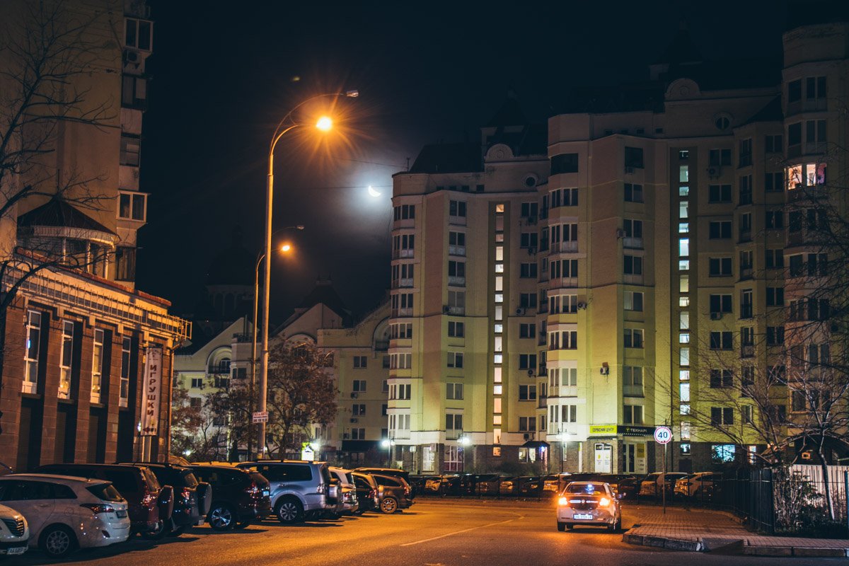 Оболонь спит 