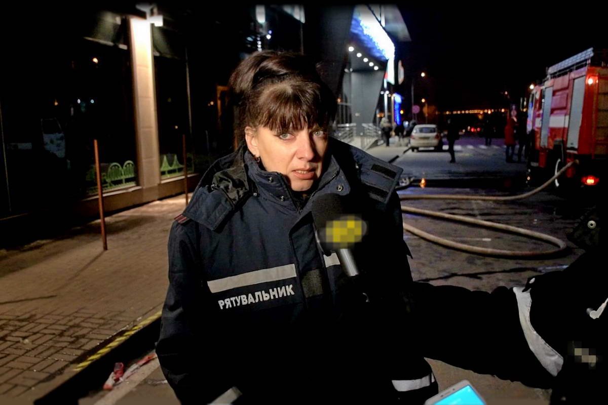 Спикер ГСЧС Киева Светлана Водолага прокомментировала подробности пожара Спикер ГСЧС Киева Светлана Водолага прокомментировала подробности пожара