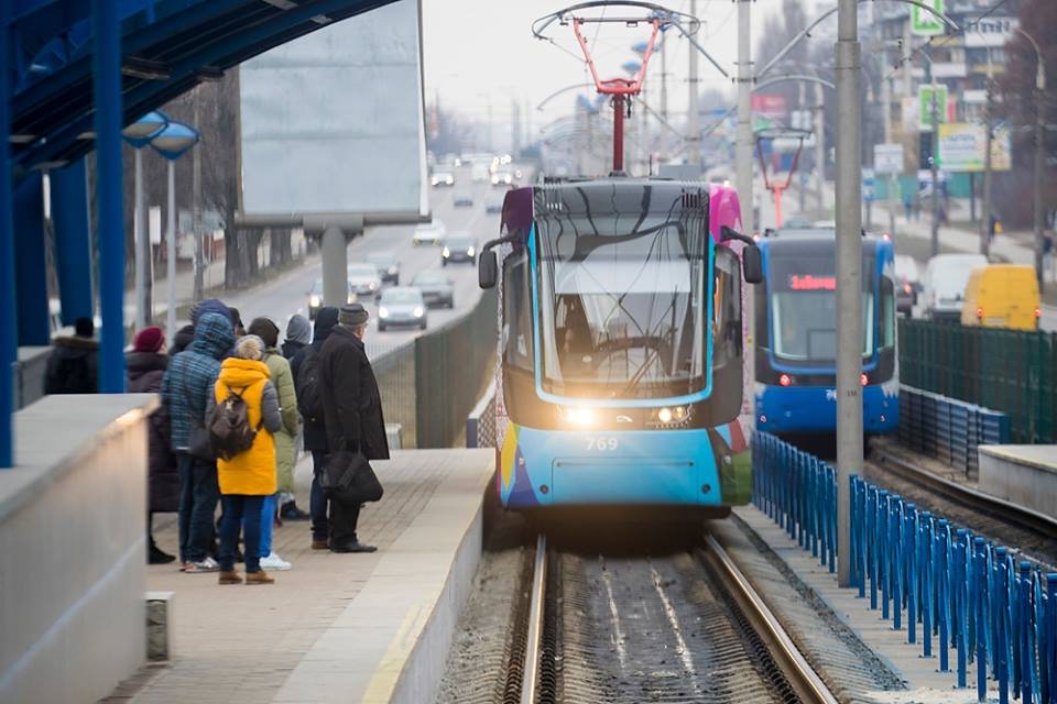 Прокатится на новом скоростном трамвае в Киеве может каждый