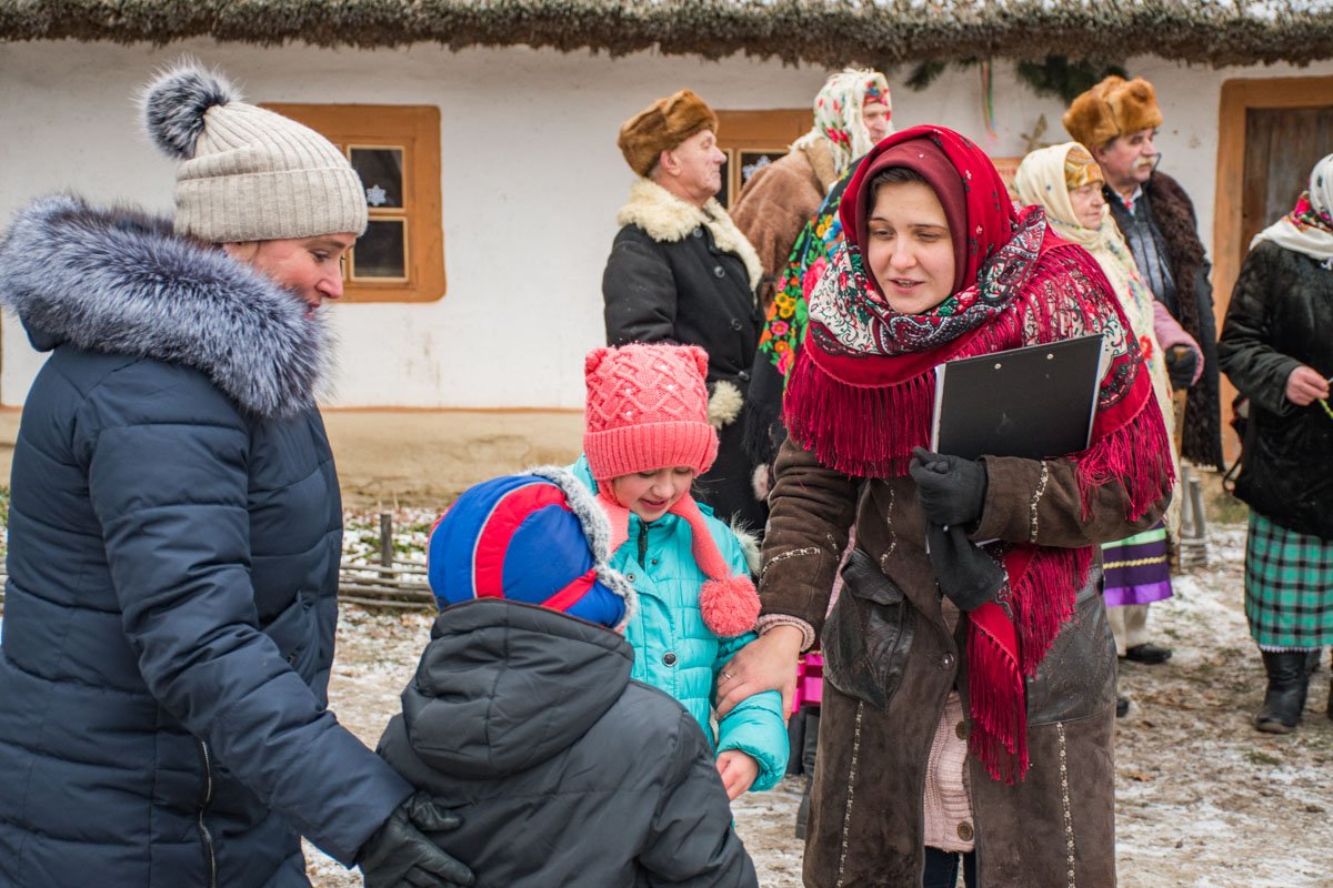 Дети тоже подключились к празднику