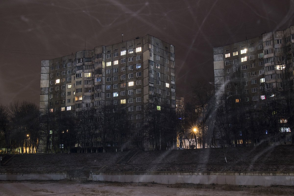 Огни многоэтажек 