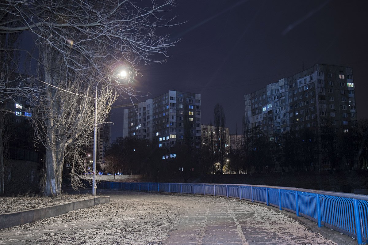 Отличное место для ночной пробежки 