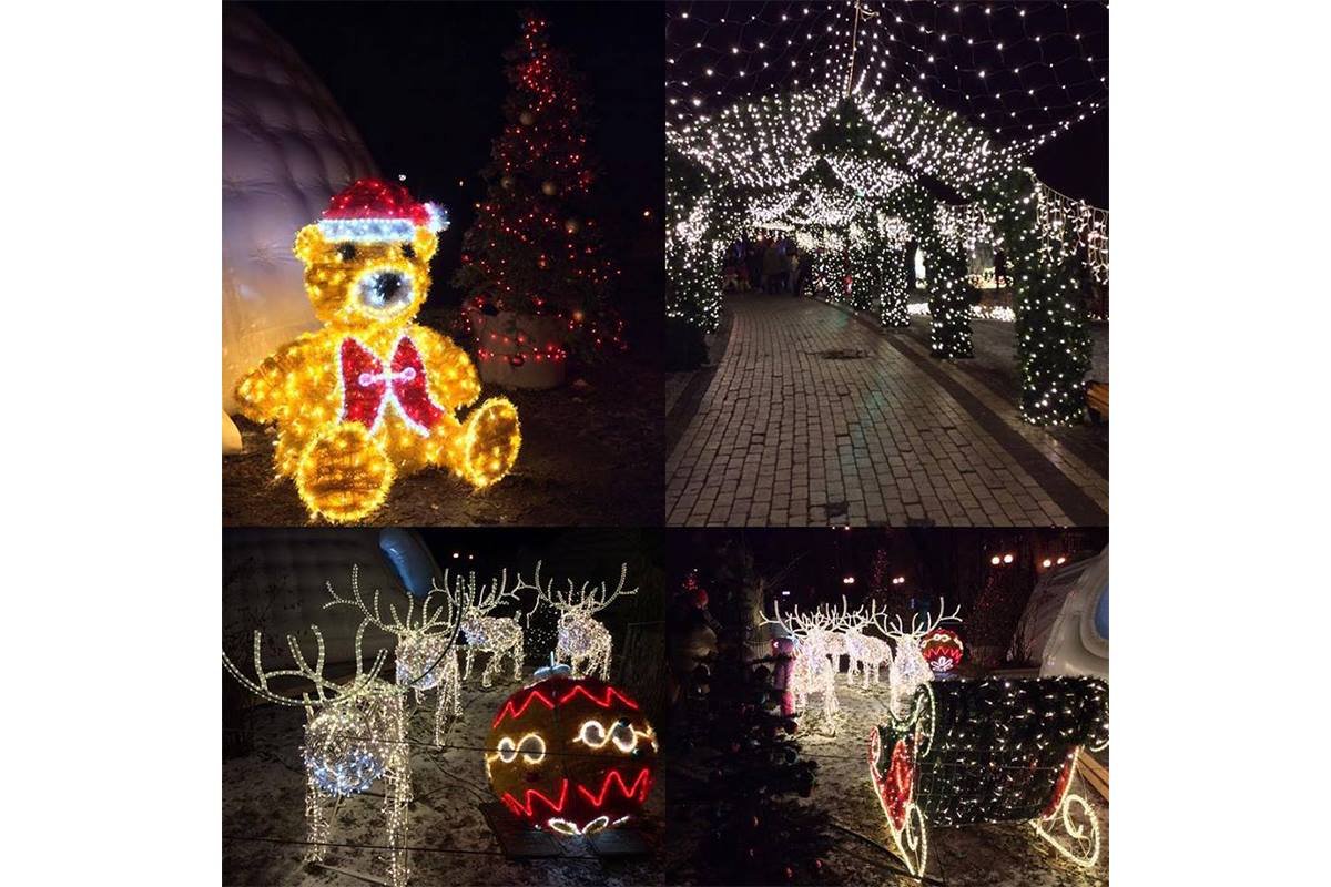 Киев был украшен сотнями гирлянд, фото: alex_riga_lv Киев был украшен сотнями гирлянд, фото: alex_riga_lv