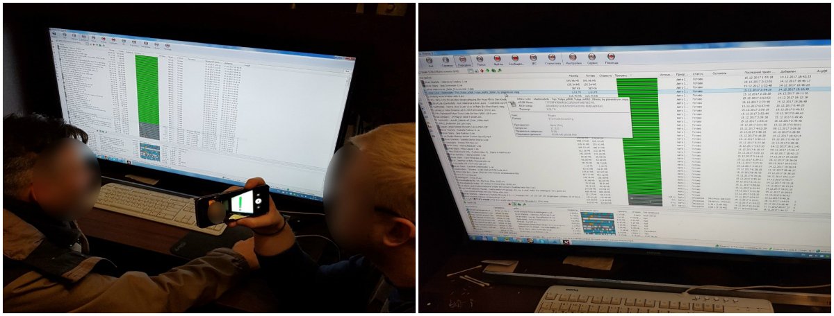 На компьютерах злоумышленников хранилось около 12 тысяч видеофайлов с детским порно