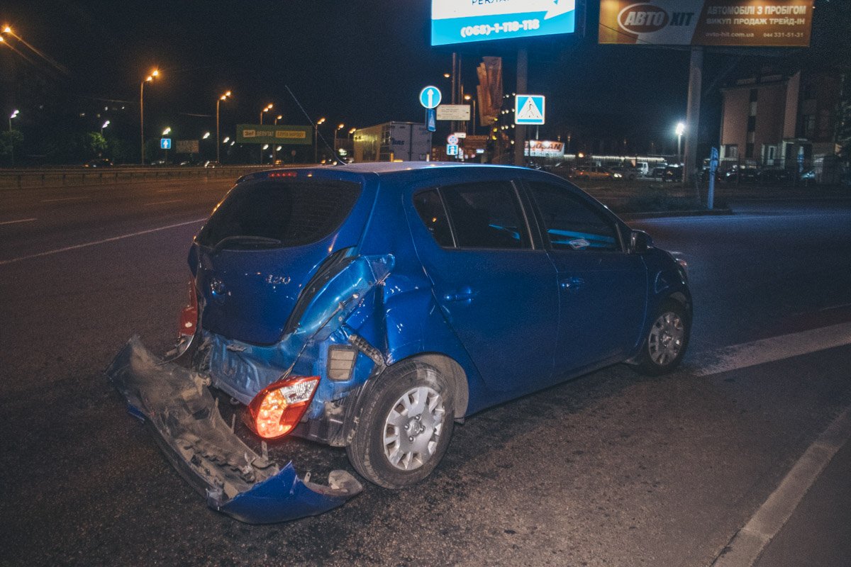 В Hyundai находился ребенок. Его с места ДТП забрали медики