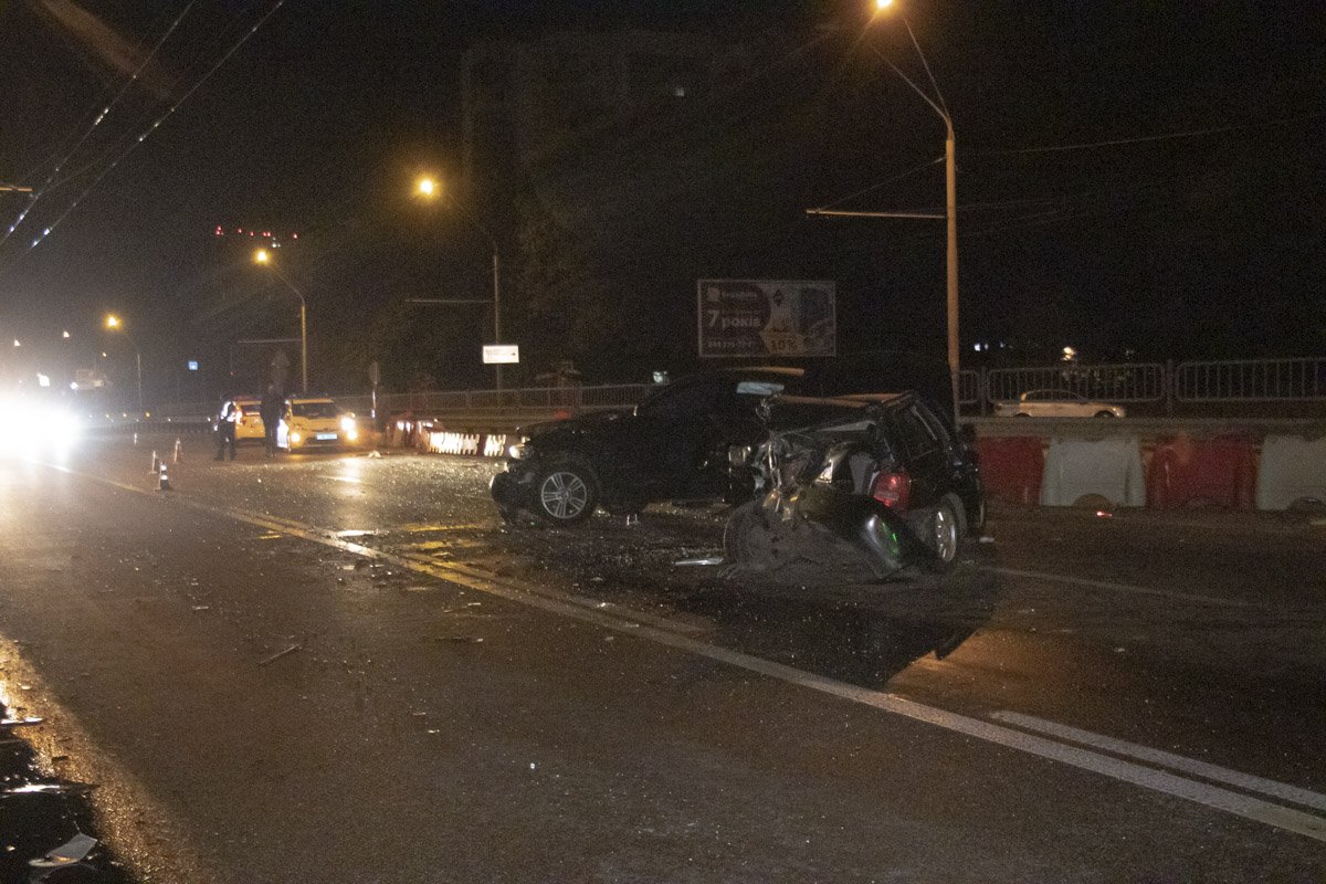 В результате аварии пострадал один человек 