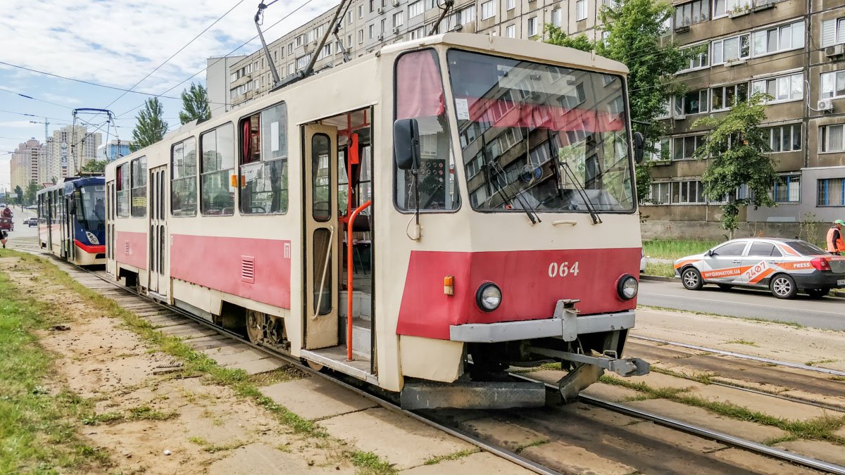 В пятницу, 12 июля, в Днепровском районе Киева у трамвая отказали тормоза