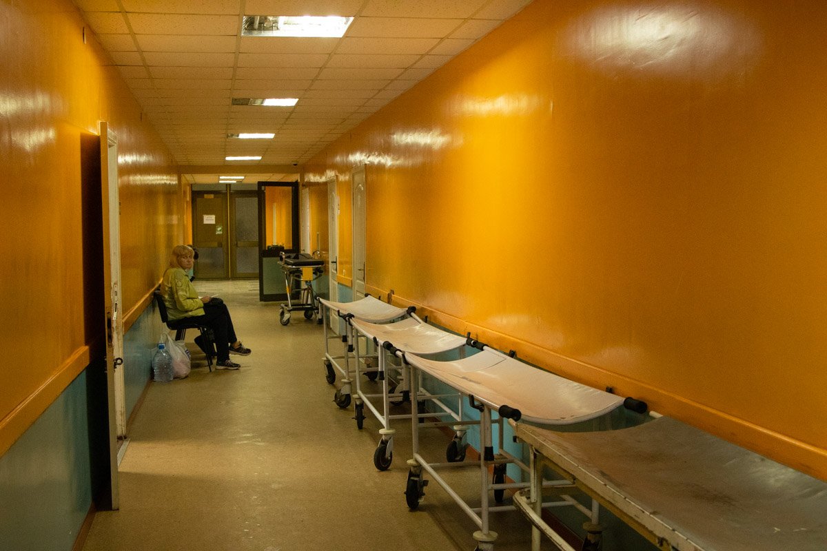 Часть пассажиров привезли в Центральную районную больницу в Боярке Часть пассажиров привезли в Центральную районную больницу в Боярке