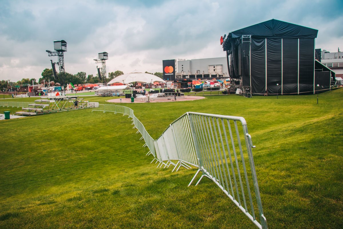 Стандартная зона фестиваля 