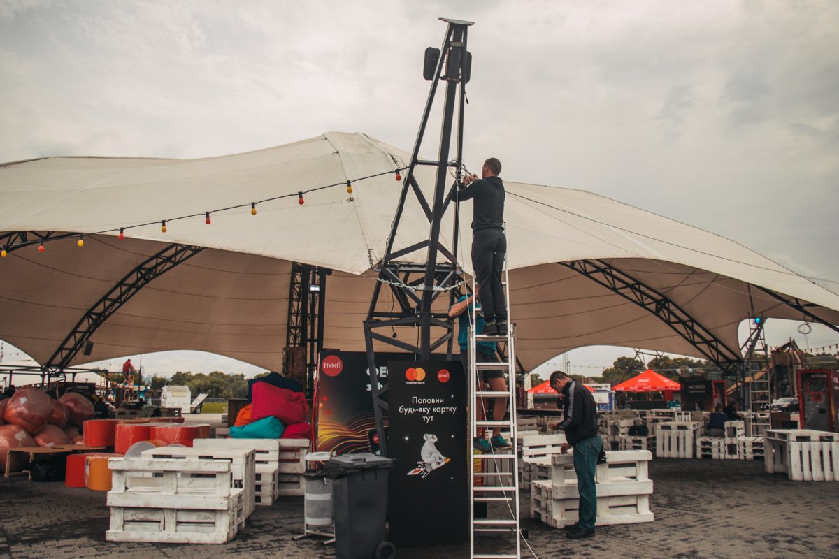 Монтаж бара 