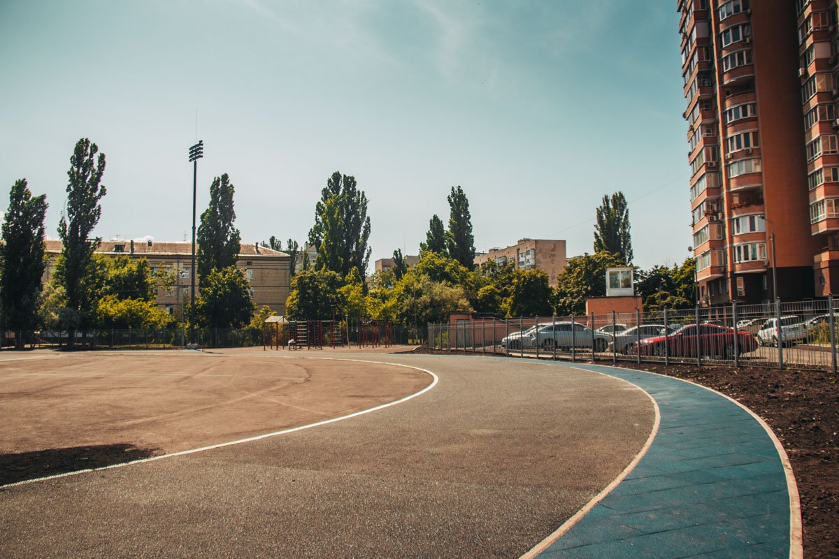 Большая часть беговых дорожек готова 