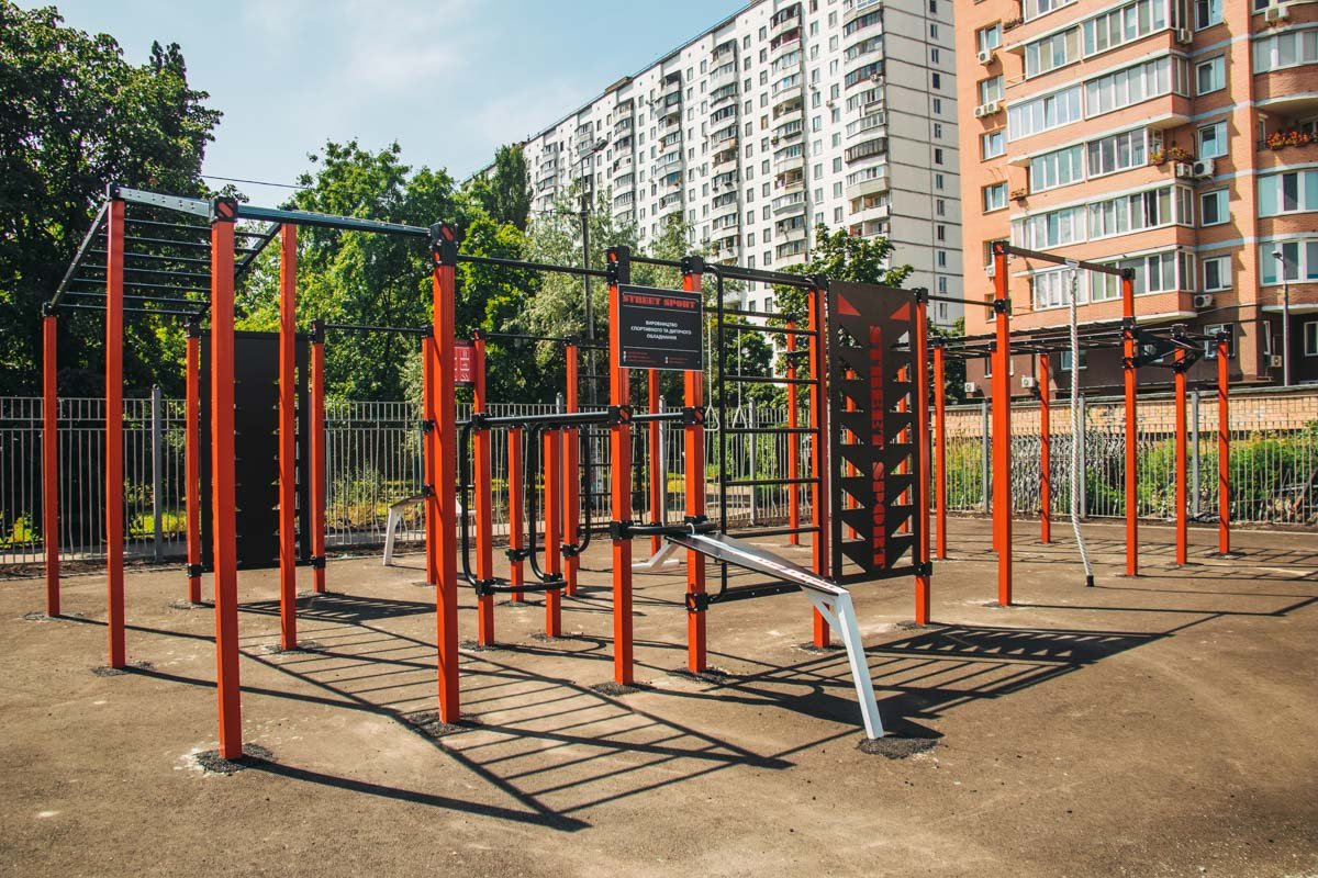 Зона для занятий ворк аут