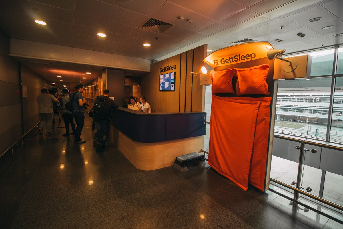 Официальный запуск GettSleep состоялся 4 июля, однако до этого отель работал в тестовом режиме