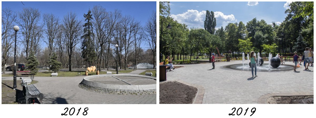 В парке появился фонтан В парке появился фонтан