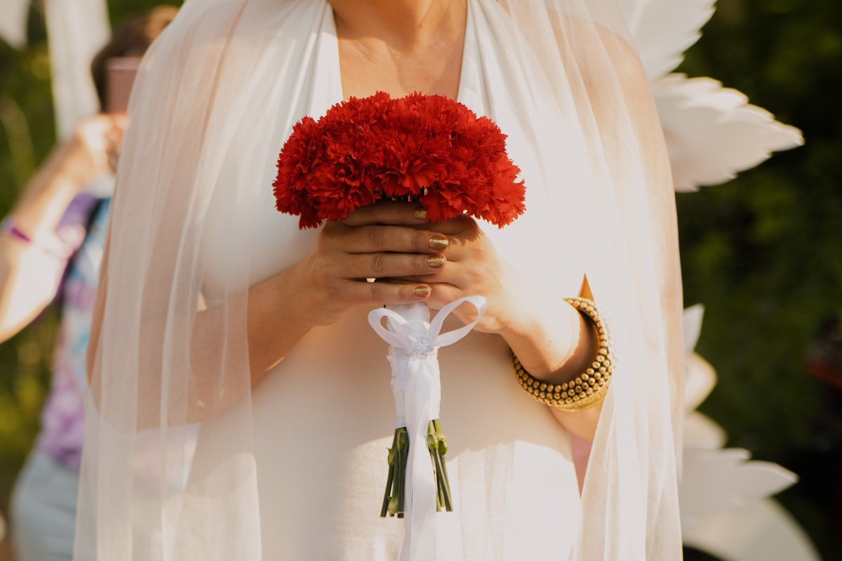 Сама церемония получилась очень милой и душевной