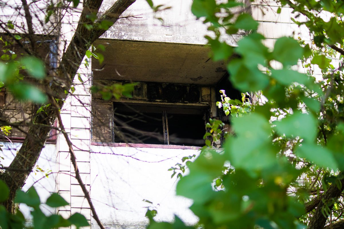 Огонь серьезно повредил кухню и два балкона