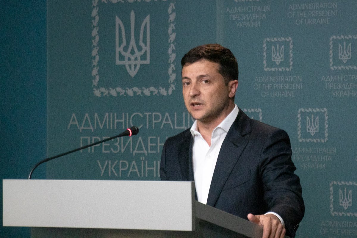 Встречу с прессой инициировал Владимир Зеленский