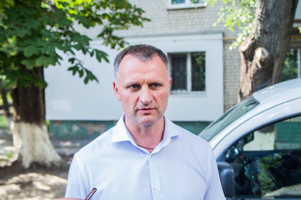 Начальник Святошинского управления полиции Сергей Чернышев