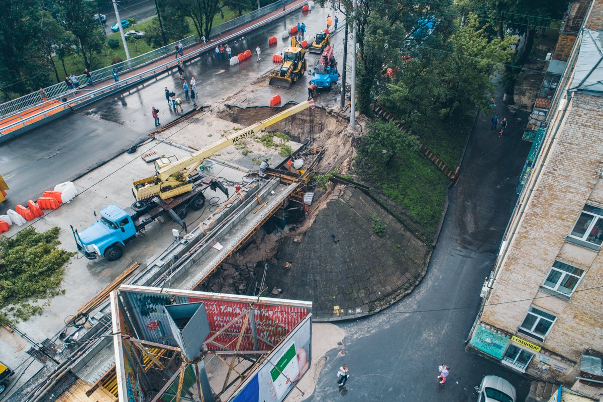 Вот так выглядело место ровно год назад 25 июля Вот так выглядело место ровно год назад 25 июля