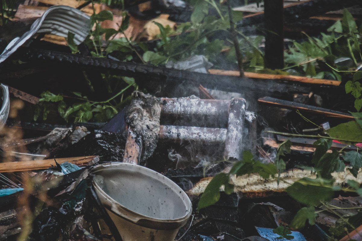 Пожар начался около 18:30 Пожар начался около 18:30