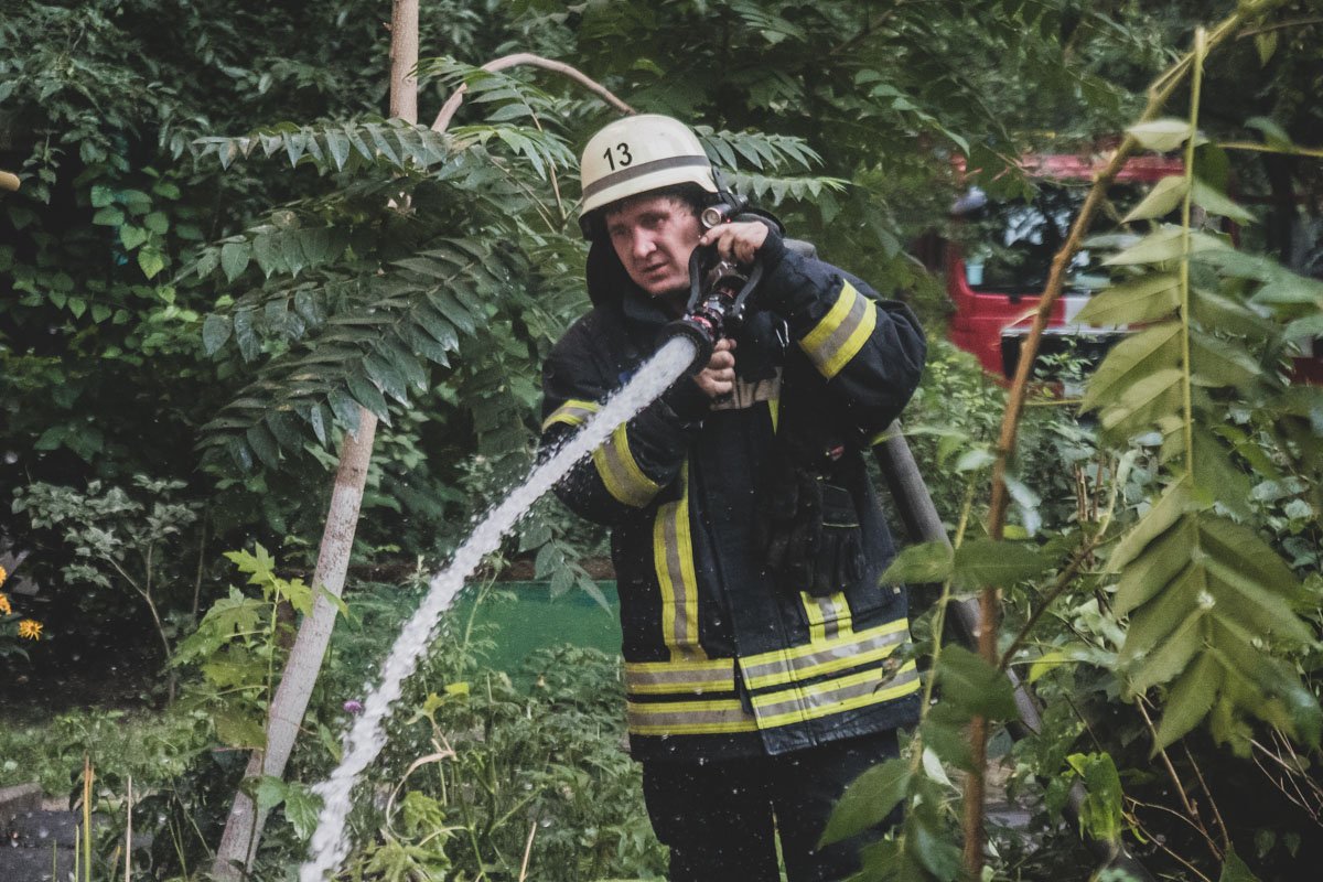 К счастью, в результате возгорания никто не пострадал К счастью, в результате возгорания никто не пострадал