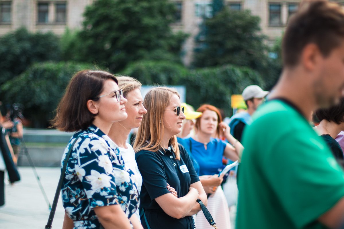 Участникам предлагали принять участие в интерактивных играх