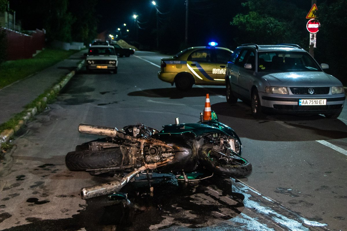 В ночь на 31 июля под Киевом в городе Ирпень произошло смертельное ДТП