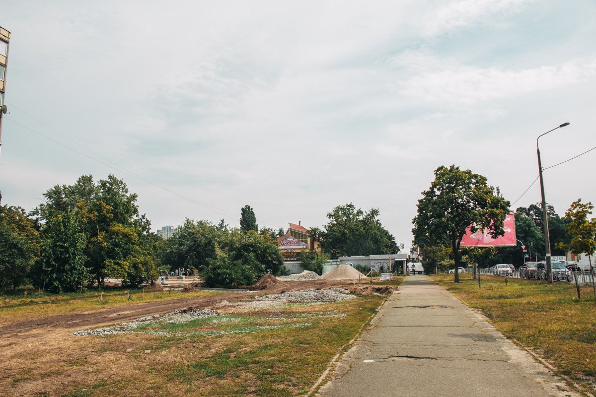 Так вот сквер выглядит сейчас