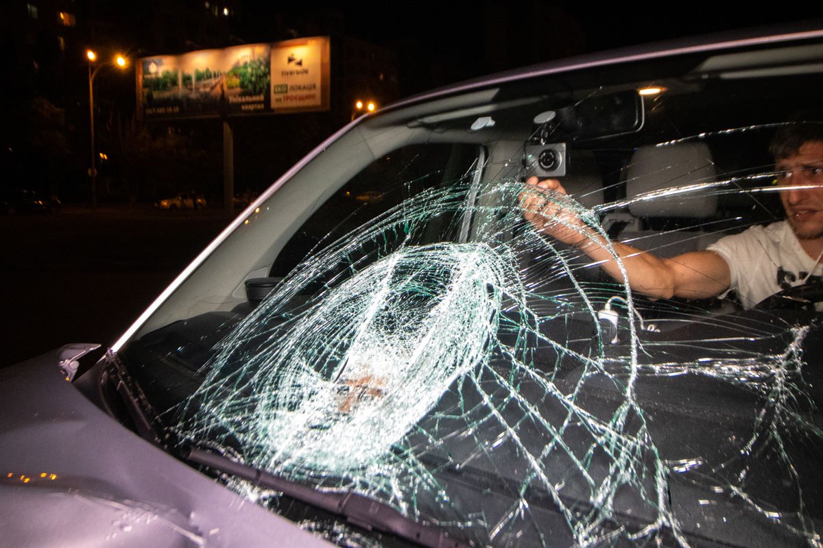 Водитель до последнего пытался уйти от столкновения