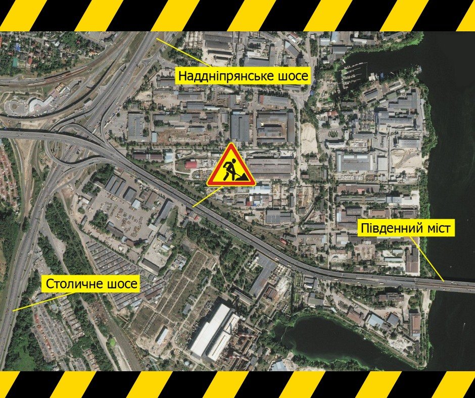 Ремонтные работы пройдут на эстакаде с правого берега 