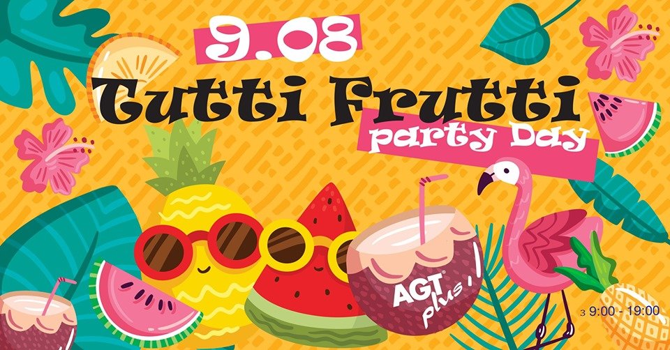 Tutty Frutty party Day - это мероприятие для общения, фоток, ярких впечатлений и знакомств