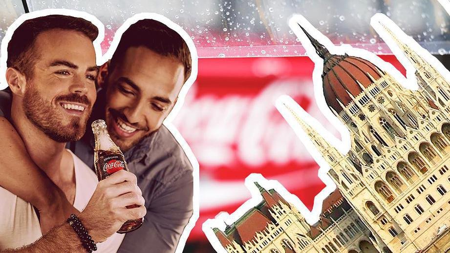 Coca-Cola выпустила постеры в поддержку нетрадиционных пар Coca-Cola выпустила постеры в поддержку нетрадиционных пар