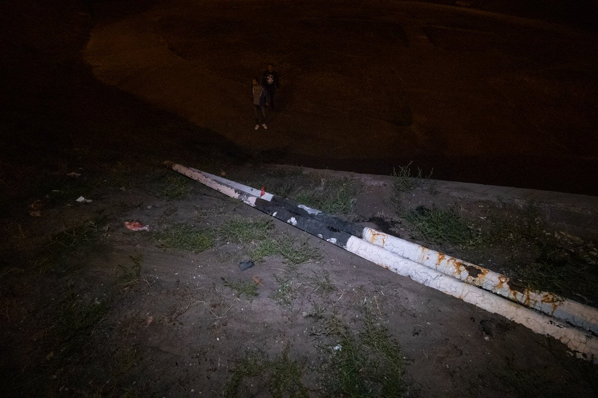 Автомобиль Skoda Octavia вылетел за пределы проезжей части